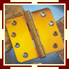 Mild Steel Square Butt Hinges