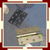Mild Steel 2 Ball Bearing Butt Hinges